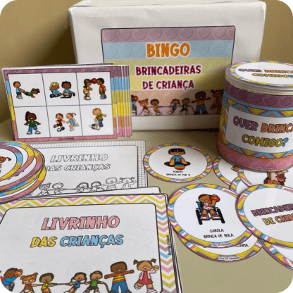 COMBO BRINCADEIRAS DE CRIANÇA
