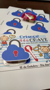 Cartão Chave Dia das Crianças