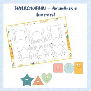 Halloween: Formas e Aranhas