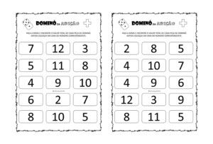 Dominó da adição