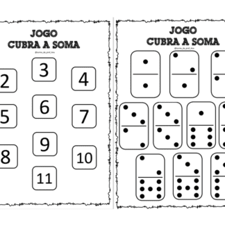 Jogo cubra a soma