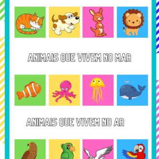Onde vive os animais?