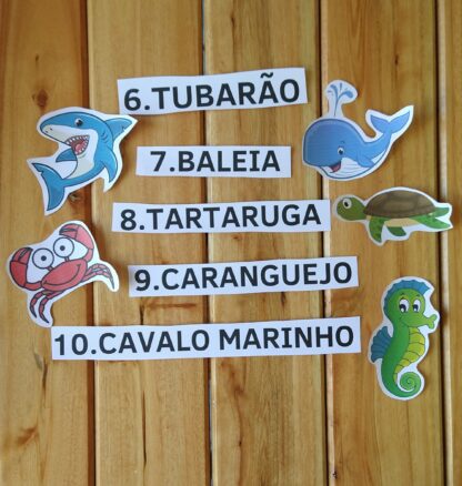 Ditado Fundo do Mar