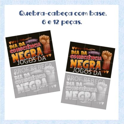 Quebra-Cabeça com Base Consciência Nenegra