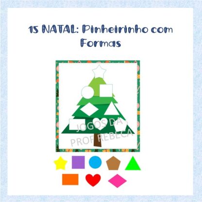 Pinheirinho com formas