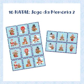 Jogo da Memória Natal 2
