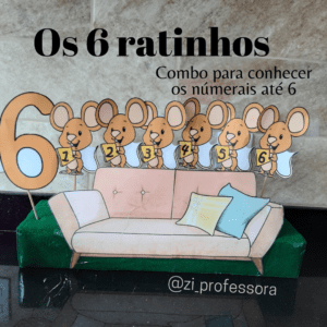 Os 6 ratinhos escondidos