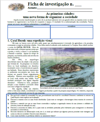 As primeiras cidades | Çatal Huyuk e Mesopotâmia