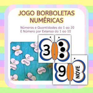 Jogo Borboletas Numéricas