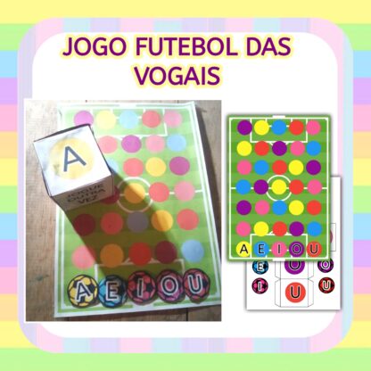 Jogo Futebol das Vogais