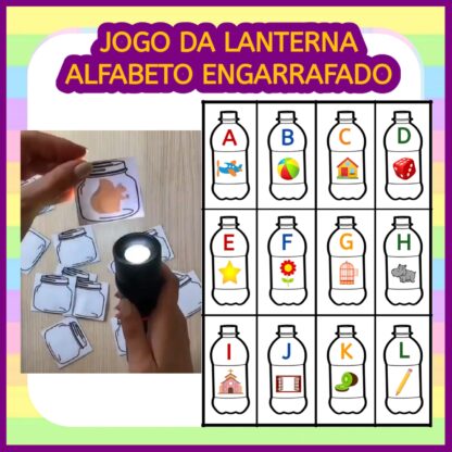 Jogo da Lanterna - Alfabeto Engarrafado