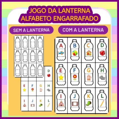 Jogo da Lanterna - Alfabeto Engarrafado - Image 2