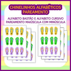 Chinelinhos Alfabéticos