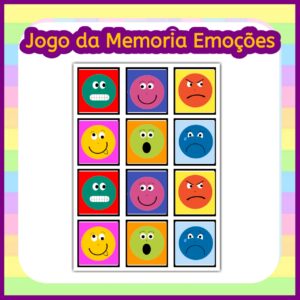 Jogo da Memória Emoções