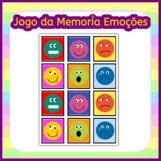 Jogo da Memória Emoções