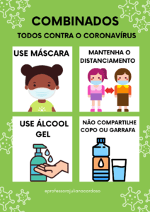 CARTAZ COMBINADOS COVID 19