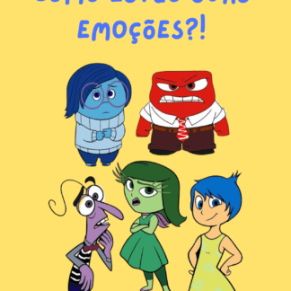 Atividade lúdica escala das emoções- inspirada no filme divertidamente