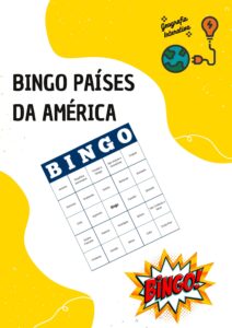 Bingo Países da América