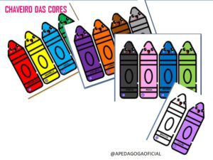 CHAVEIRO DAS CORES