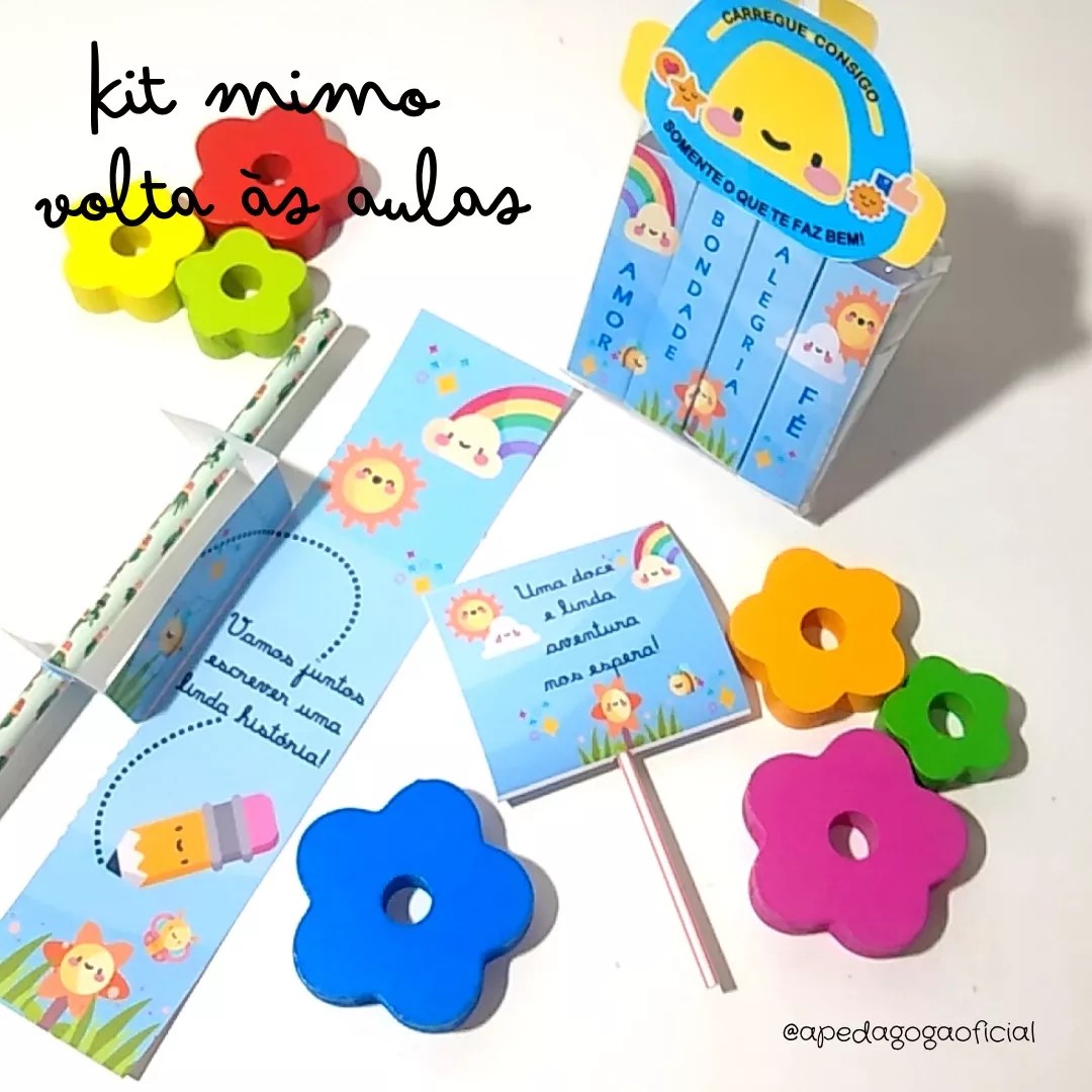 Kit mimo volta às aulas