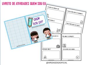 LIVRETO DE ATIVIDADES PARA COLORIR – QUEM SOU EU?