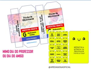 Mimo para o professor – pílulas da felicidade