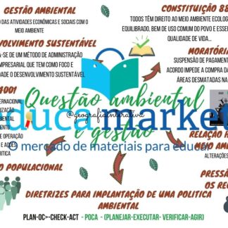 Mapa Mental Questão Ambiental e Gestão