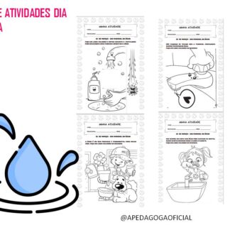 PACK DE ATIVIDADES DIA DA ÁGUA