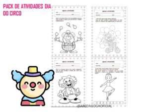 PACK DE ATIVIDADES DIA DO CIRCO