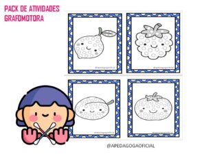 PACK DE ATIVIDADES GRAFOMOTORAS