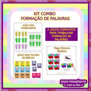 Kit Combo Formação de Palavras