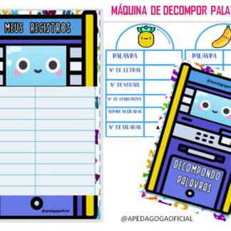 máquina de decompor palavras