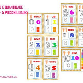 NÚMEROS E QUANTIDADES - 5 POSSIBILIDADES