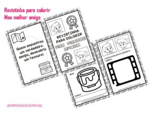 REVISTA PARA COLORIR MEU MELHOR AMIGO
