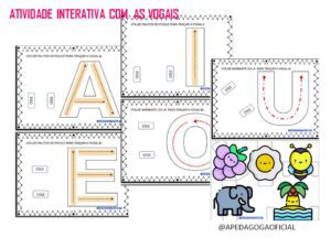 ATIVIDADE INTERATIVA COM AS VOGAIS