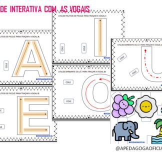ATIVIDADE INTERATIVA COM AS VOGAIS