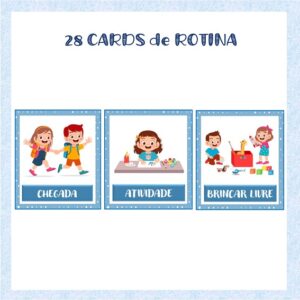 Painel e Cards de Rotina
