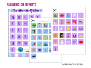 TABULEIRO DO ALFABETO