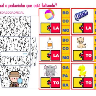 JOGO QUAL O PEDACINHO ESTÁ FALTANDO?
