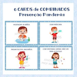 Cards Combinados Prevenção de Pandemia