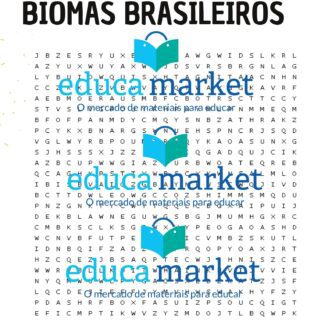 Caça-palavras biomas brasileiros