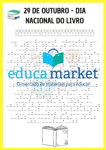 Criptograma Dia do Livro