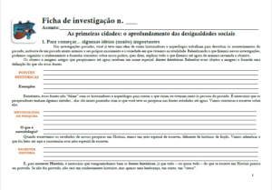 Primeiras cidades: o aprofundamento da desigualdade (Egito Antigo)