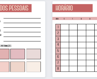 PLANNER PARA PROFESSORES