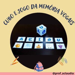 Jogo da Memória e Cubo Vogais