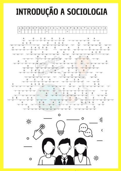 Apostila de Sociologia com 40 criptogramas - Image 4