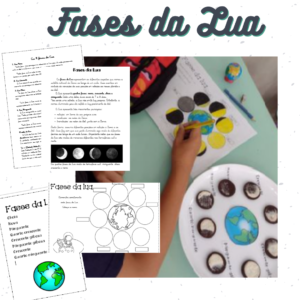 Pack de atividades sobre as fases da lua