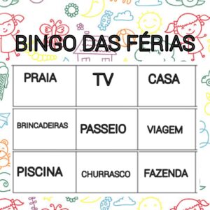 BINGO DAS FÉRIAS