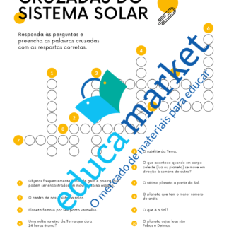 Cruzadinha Sistema Solar