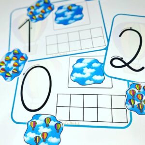 Contando com balões – 0 a 10